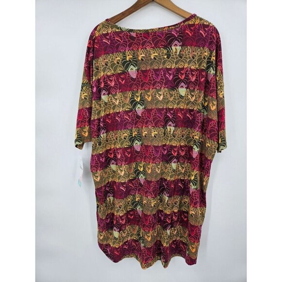 New Lularoe Disney Irma Tunic Top Womens XL Maleficent Villain TShirt - Picture 5 of 5